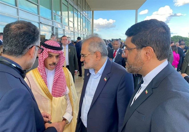 دیدار وزیر خارجه عربستان و معاون رئیسی +جزئیات