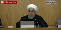 سخنان روحانی درباره ناآرامی‌های اخیر +فیلم