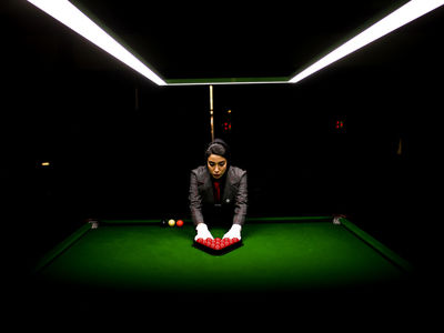 تصاویر| مسابقات اسنوکر پیشکسوتان