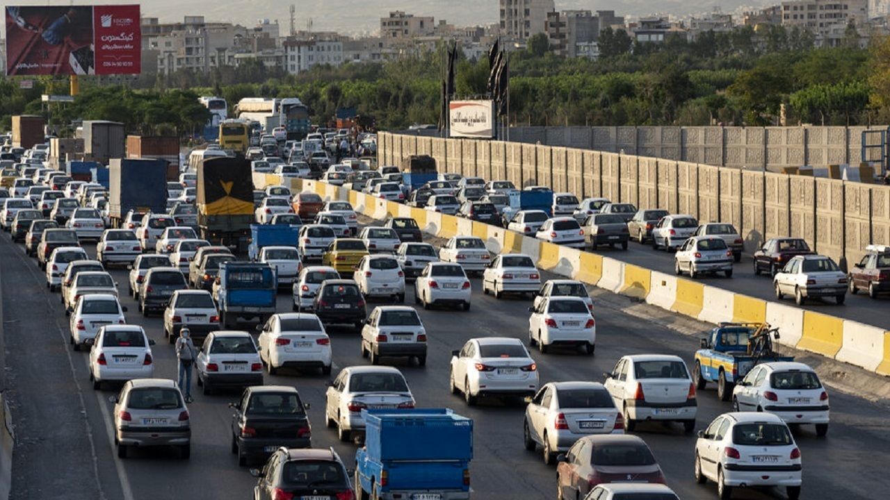 آخرین وضعیت ترافیک آزادراه تهران-کرج-قزوین