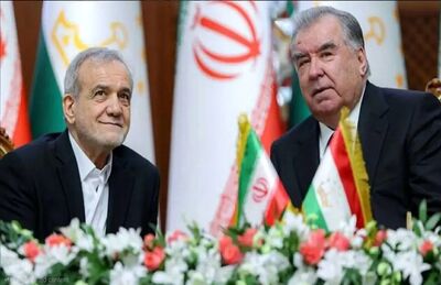 رئیس جمهور تاجیکستان به پزشکیان پیام داد