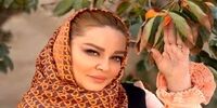 بهاره رهنما با لباس پلنگی