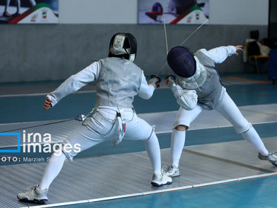 تصاویر| لیگ برتر شمشیر بازی زنان