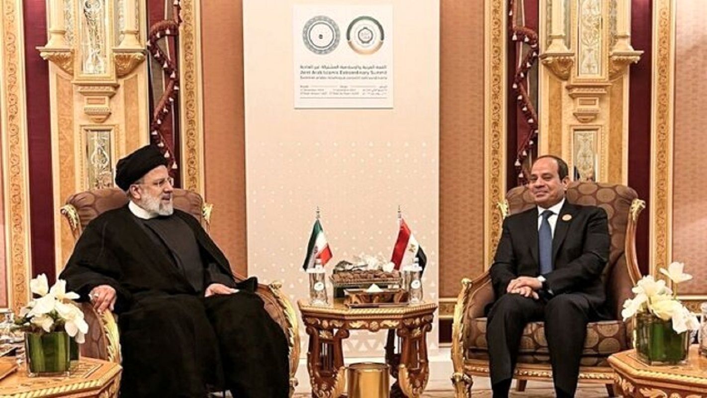 دیدار رئیسی و السیسی در ریاض حاوی  پیام های مهمی بود 