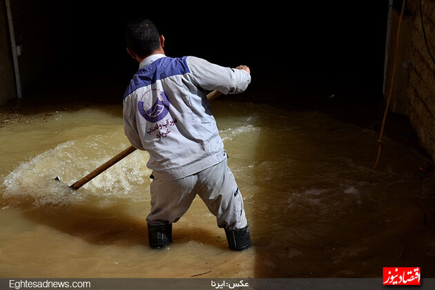 باران رحمت و غافلگیری شهرها (گزارش تصویری)