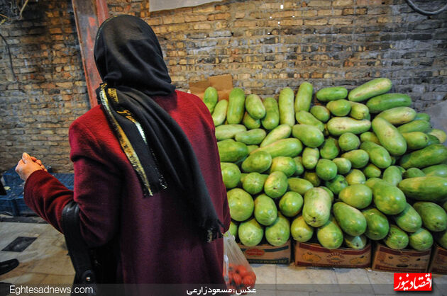 بازار تجریش تهران، 2 روز پیش از یلدا(گزارش تصویری)