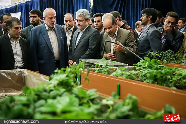 افتتاح نمایشگاه فناوری‌های آب، خاک و محیط زیست (گزارش تصویری)