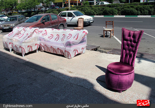 گزارش تصویری از بورس مبلمان تهران