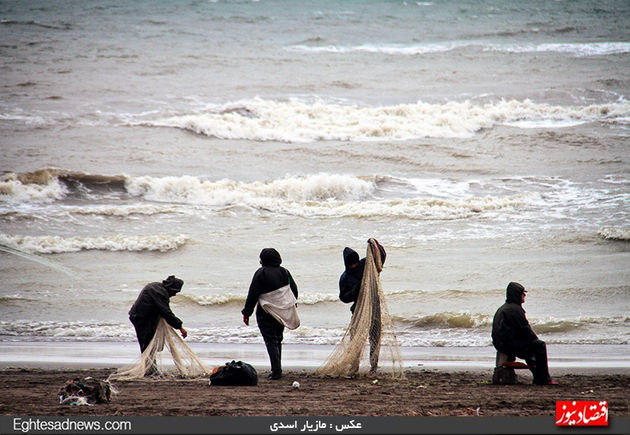 لحظه به لحظه نبرد با دریا برای یک لقمه نان + گزارش تصویری
