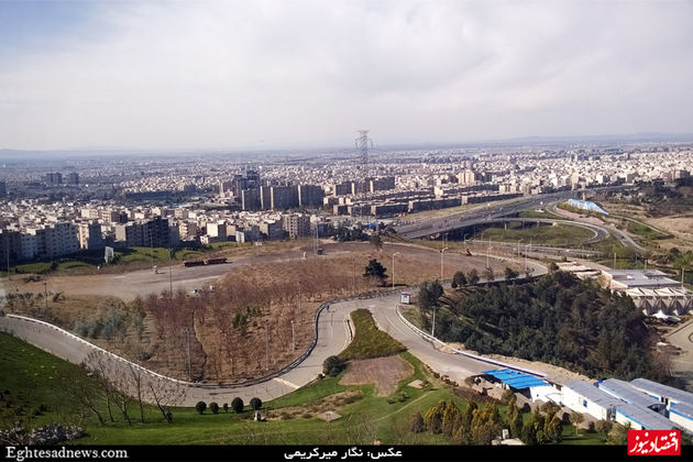 چند نما از تهران خلوت + گزارش تصویری / وقتی پایتخت آرام است