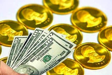 قیمت طلا، بهای سکه را پایین کشید /پیشروی اندک قیمت دلار