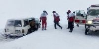 بارش سنگین برف در این استان/راه ارتباطی 240 روستا مسدود شد