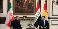 دیدار و گفتگوی «باقری» با رییس اقلیم کردستان عراق 