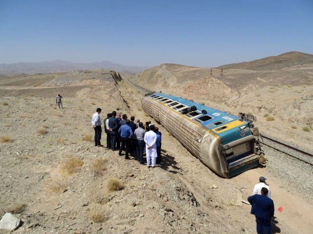  تعداد فوتی های خروج قطار طبس _ یزد اعلام شد