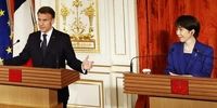 ماکرون با نخست‌وزیر ژاپن در توکیو دیدار کرد