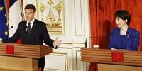 ماکرون با نخست‌وزیر ژاپن در توکیو دیدار کرد