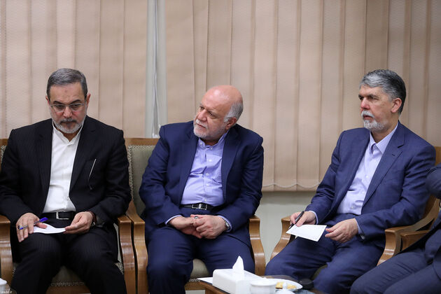 دیدار هیئت دولت با رهبری