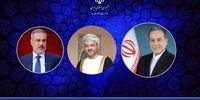 گفت‌وگوی تلفنی عراقچی و با وزرای امور خارجه عمان و ترکیه