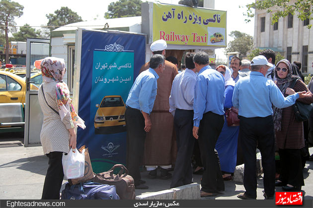 راه‌آهن در شلوغ‌ترین روزهای کاری‌اش چه شکلی است؟(گزارش تصویری)