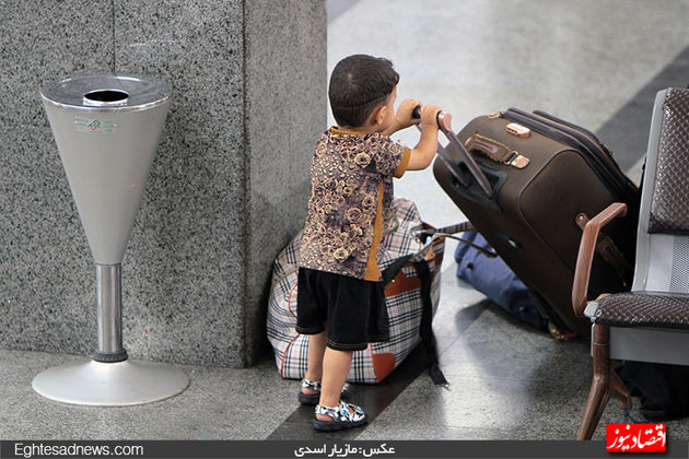 راه‌آهن در شلوغ‌ترین روزهای کاری‌اش چه شکلی است؟(گزارش تصویری)