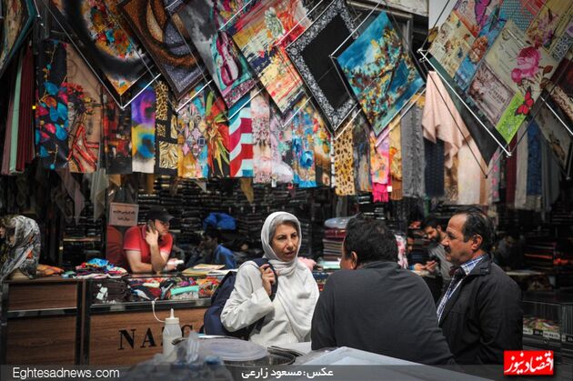 گشت عیدانه در بازار تهران(گزارش تصویری)