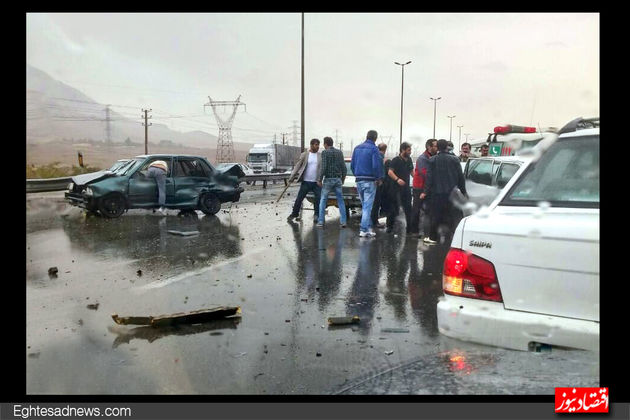 باران سیل‌آسا در مازندران+تصاویر