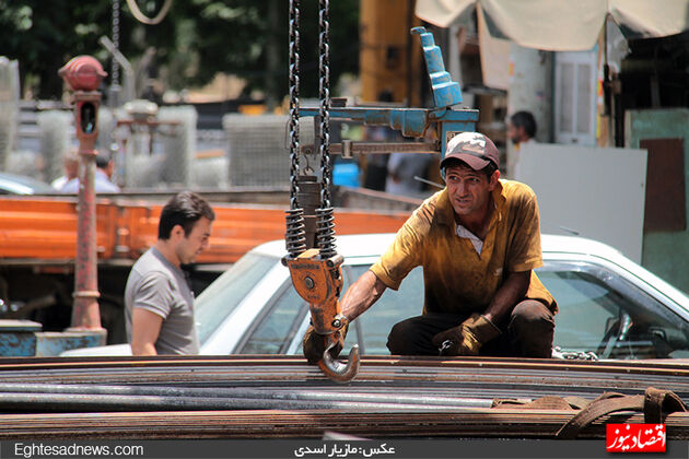 مردان آهنین در پیچ‌وخم کسب درآمد (گزارش تصویری)