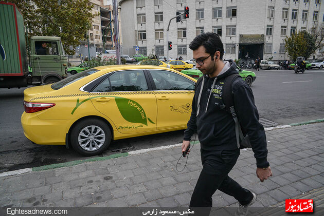 ورود تاکسی «دوگانه سوز» به تهران (گزارش تصویری)