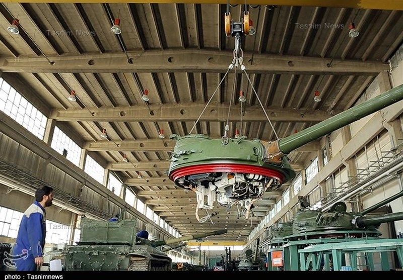 گزارشی از محل بازسازی تانک‌های سپاه+گزارش تصویری