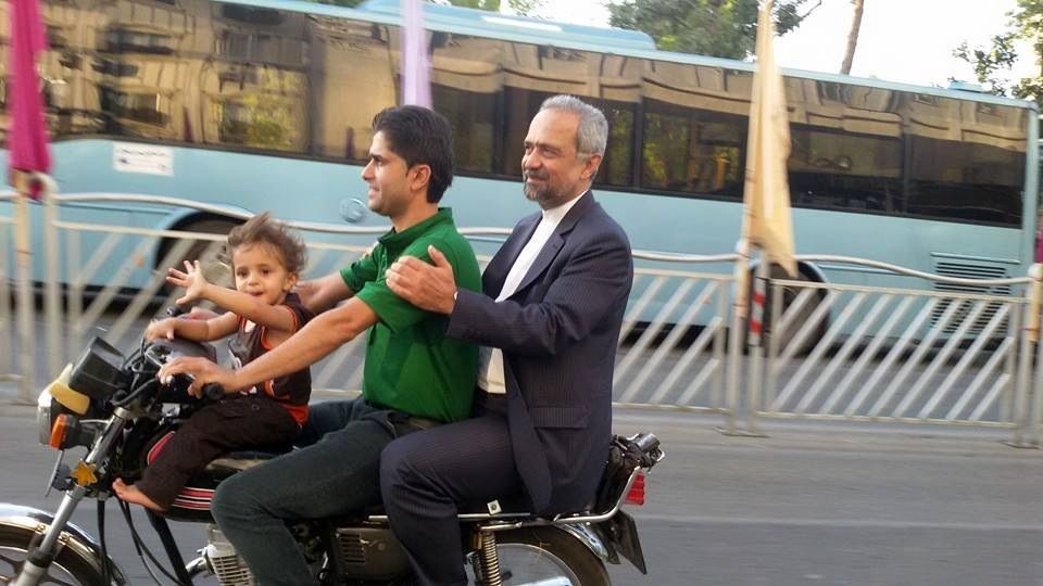 موتورسواری نهاوندیان در مشهد