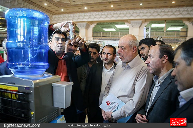 افتتاح نمایشگاه فناوری‌های آب، خاک و محیط زیست (گزارش تصویری)