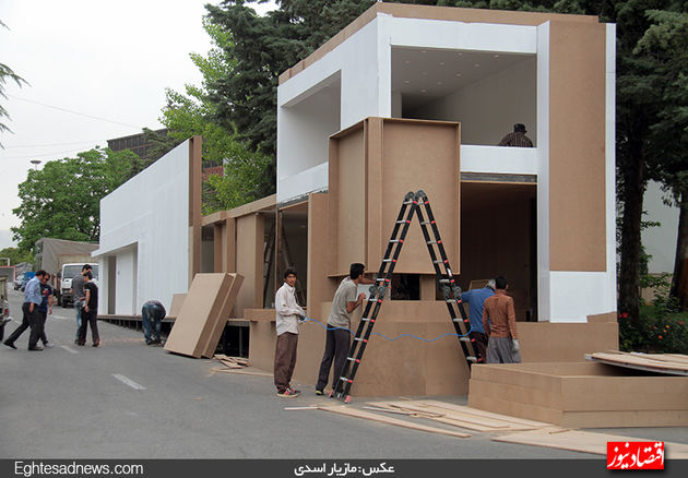 ضیافت نفتی برای خارجی‌ها، یک روز قبل از افتتاح(گزارش تصویری)