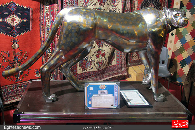 نمایشگاهی از گاو و یوزپلنگ میلیاردی + گزارش تصویری