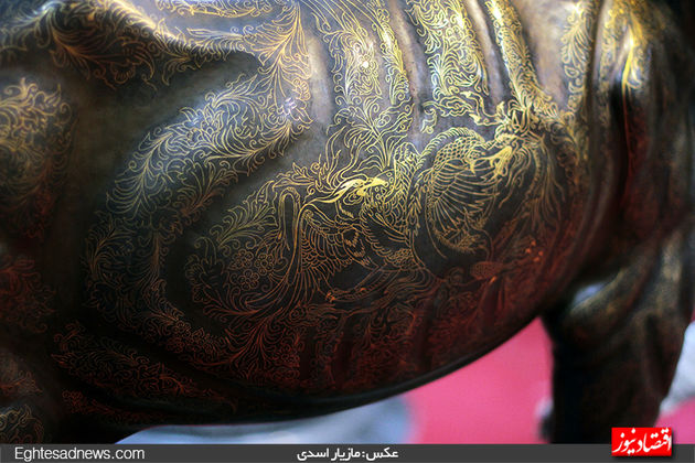 نمایشگاهی از گاو و یوزپلنگ میلیاردی + گزارش تصویری