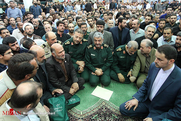 مراسم بزرگداشت شهید حججی در نجف آباد