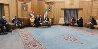 ورود رئیس جمهور کوبا به فرودگاه مهرآباد