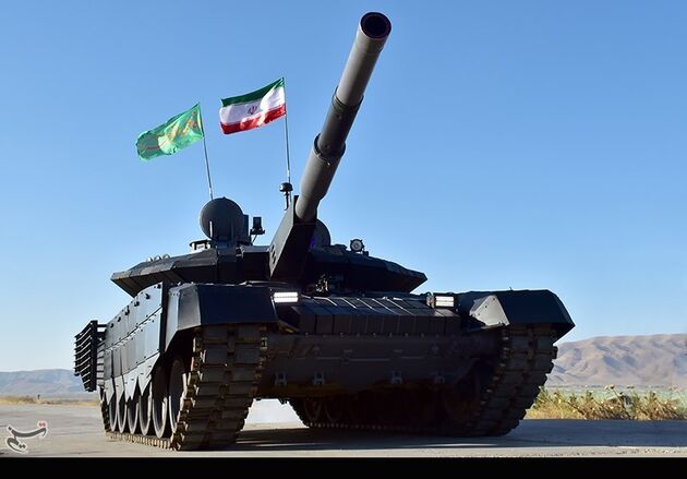 رونمایی از تانک کرار