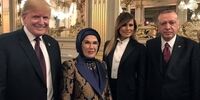 تصاویر دیدار اردوغان و ترامپ در پاریس