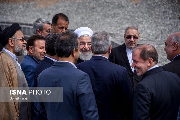 تصاویر سفر روحانی به آذربایجان غربی