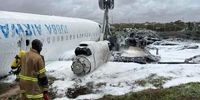 یک هواپیمای مسافربری سقوط کرد!
