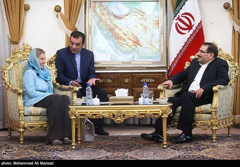شمخانی خواستار مقابله اروپا با کارشکنی‌های آمریکا در اجرای برجام شد