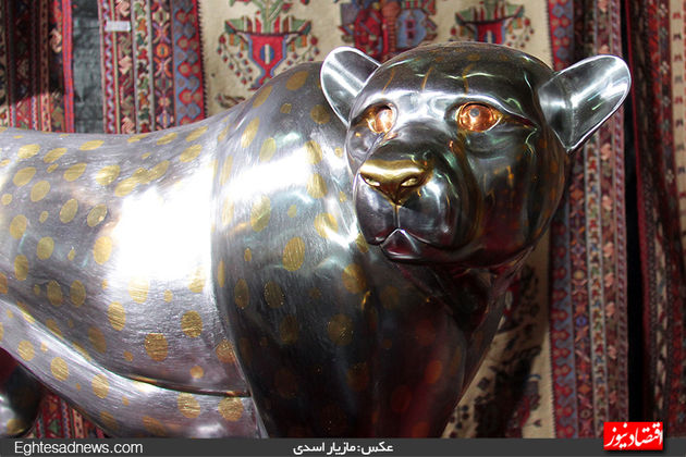 نمایشگاهی از گاو و یوزپلنگ میلیاردی + گزارش تصویری