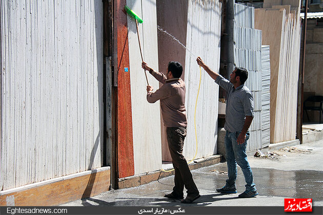 آنان که از سنگ نان می‌خورند ( گزارش تصویری)