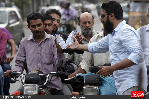 موج گرمای مرگبار در پاکستان (گزارش تصویری)