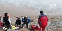 لحظه نجات رضا امیرخانی پس از سقوط از پاراگلایدر+ فیلم