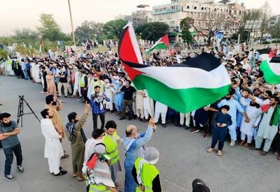تحصن حامیان غزه در پایتخت پاکستان پایان یافت/ حامیان 41 روز در تحصن بودند