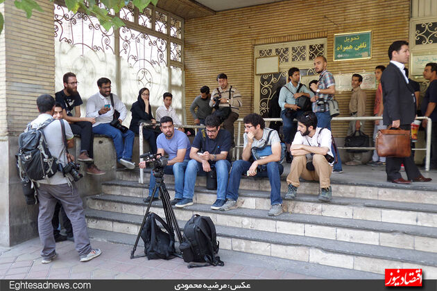 پشت درهای دادگاه بابک زنجانی چه خبر است؟(گزارش تصویری)
