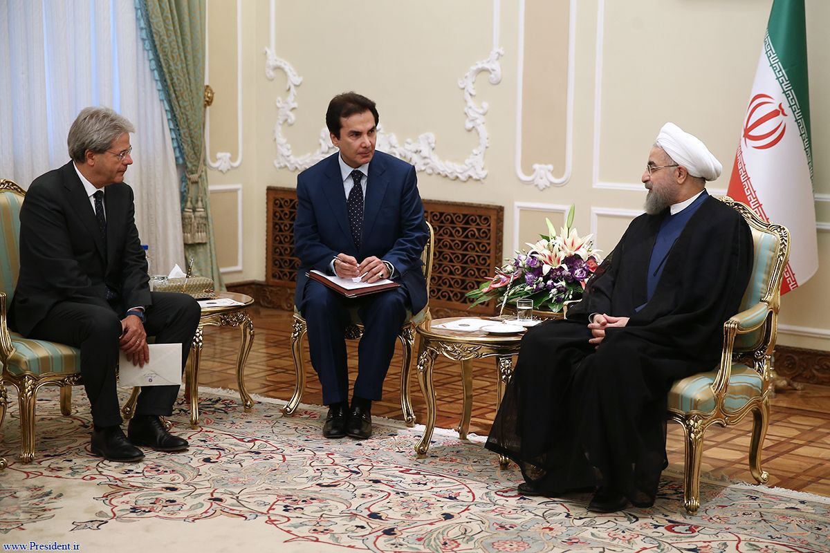 دومین دعوت اروپایی از روحانی / جنتیلونی: برای میزبانی از رئیس‌‌جمهور ایران رقابت است
