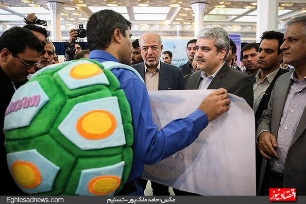 افتتاح نمایشگاه فناوری‌های آب، خاک و محیط زیست (گزارش تصویری)