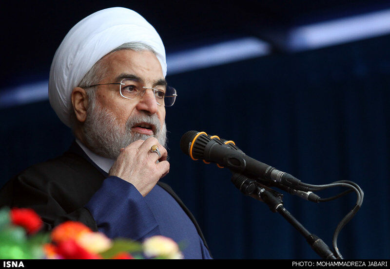 نظر روحانی درباره تداوم شعار «مرگ بر آمریکا» پس از توافق
